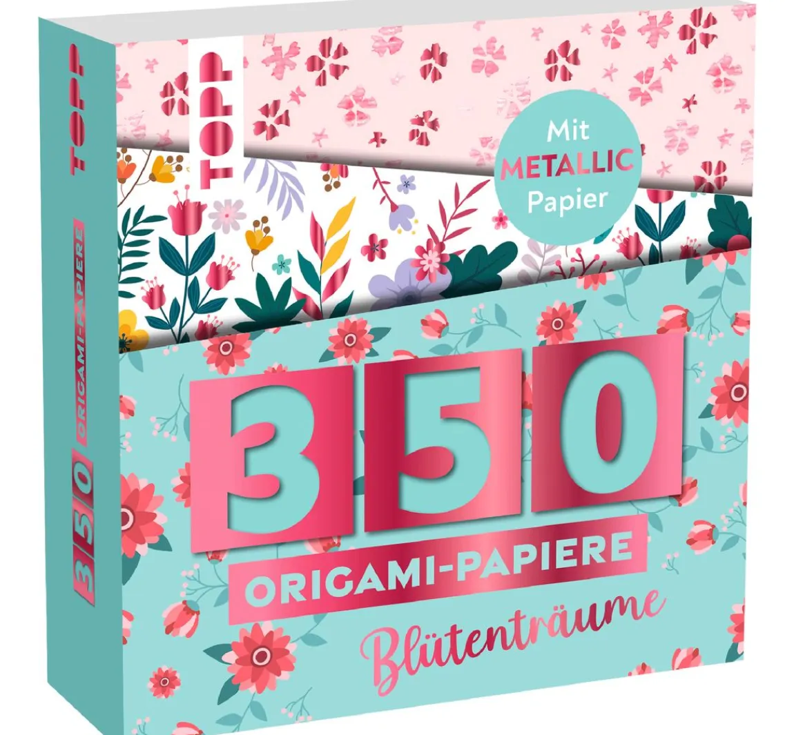 Clearance Topp 350 Origami-Block Blütenträume