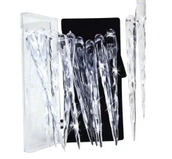 New ohne Marke Acrylform "Eiszapfen", 12 Stück