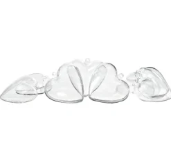 Hot VBS Acrylform "Herz", 6 cm, 6 Stück