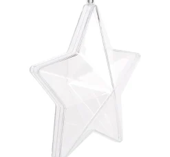 Discount ohne Marke Acrylform "Stern", 8 cm