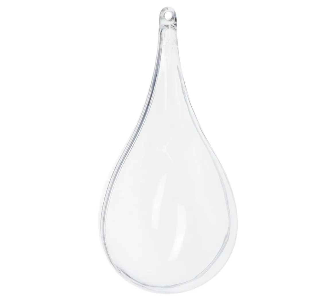 Outlet ohne Marke Acrylform "Tropfen", 18 cm