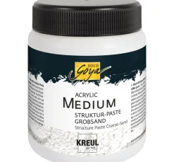 Best Kreul Künstler Acrylic Medium Struktur-Paste Grobsand