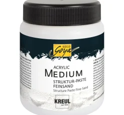 Outlet Kreul Künstler Acrylic Medium Struktur-Paste Feinsand