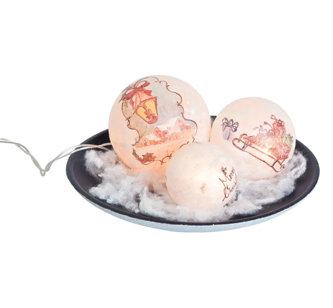 Discount ohne Marke Acrylkugel mit Bohrung, Ø 18 cm
