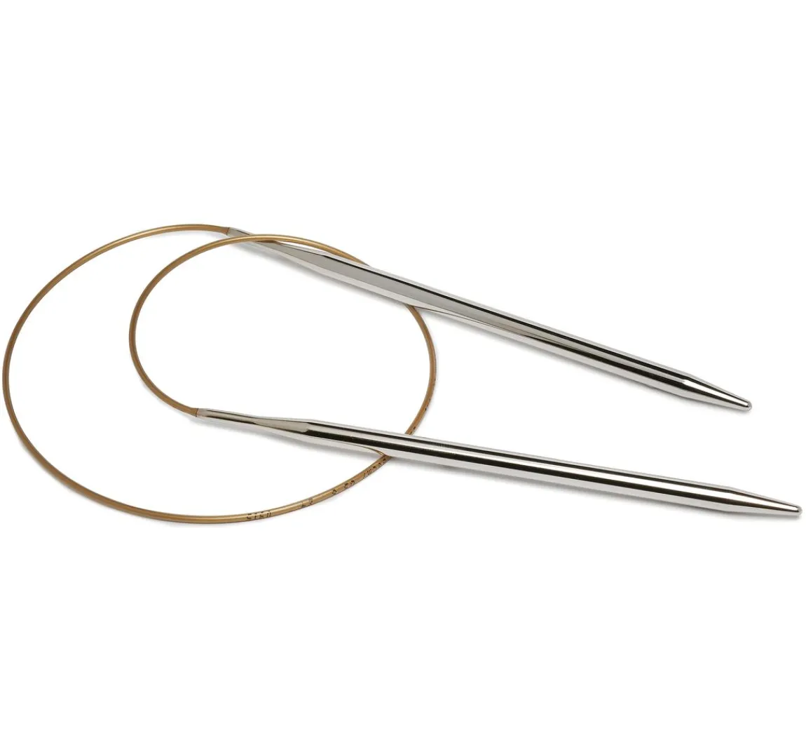 addi Rundstricknadel, Metall, 60 cm