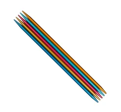 New addi Strumpfstricknadeln Colibri, Aluminium