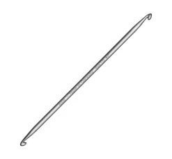 Clearance addi Tunesische Doppelhäkelnadel, Aluminium