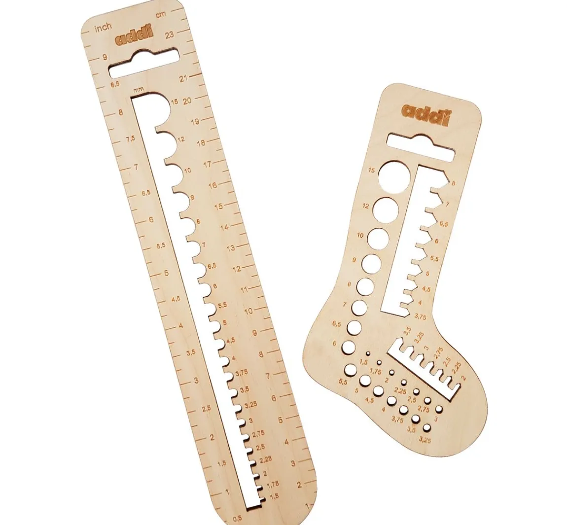 New addi Calibro Holznadelmaß Set