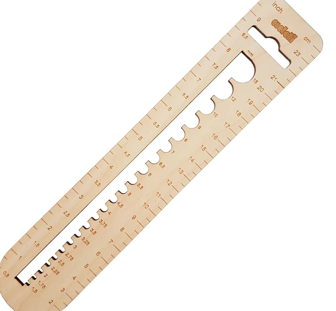 New addi Calibro Holznadelmaß Set