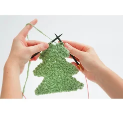 Best addi Christmas Lace Rundstricknadel, Länge 80 cm