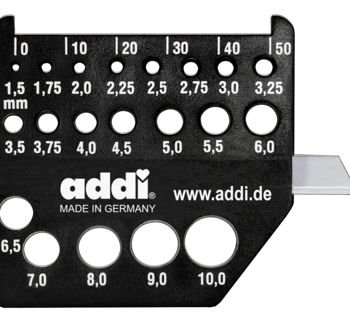 Outlet addi Dimension Nadelmaß mit Messer