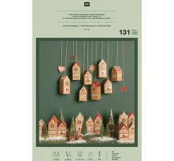 Clearance Rico Design Adventskalender Bastelset "Weihnachtsmarkt"