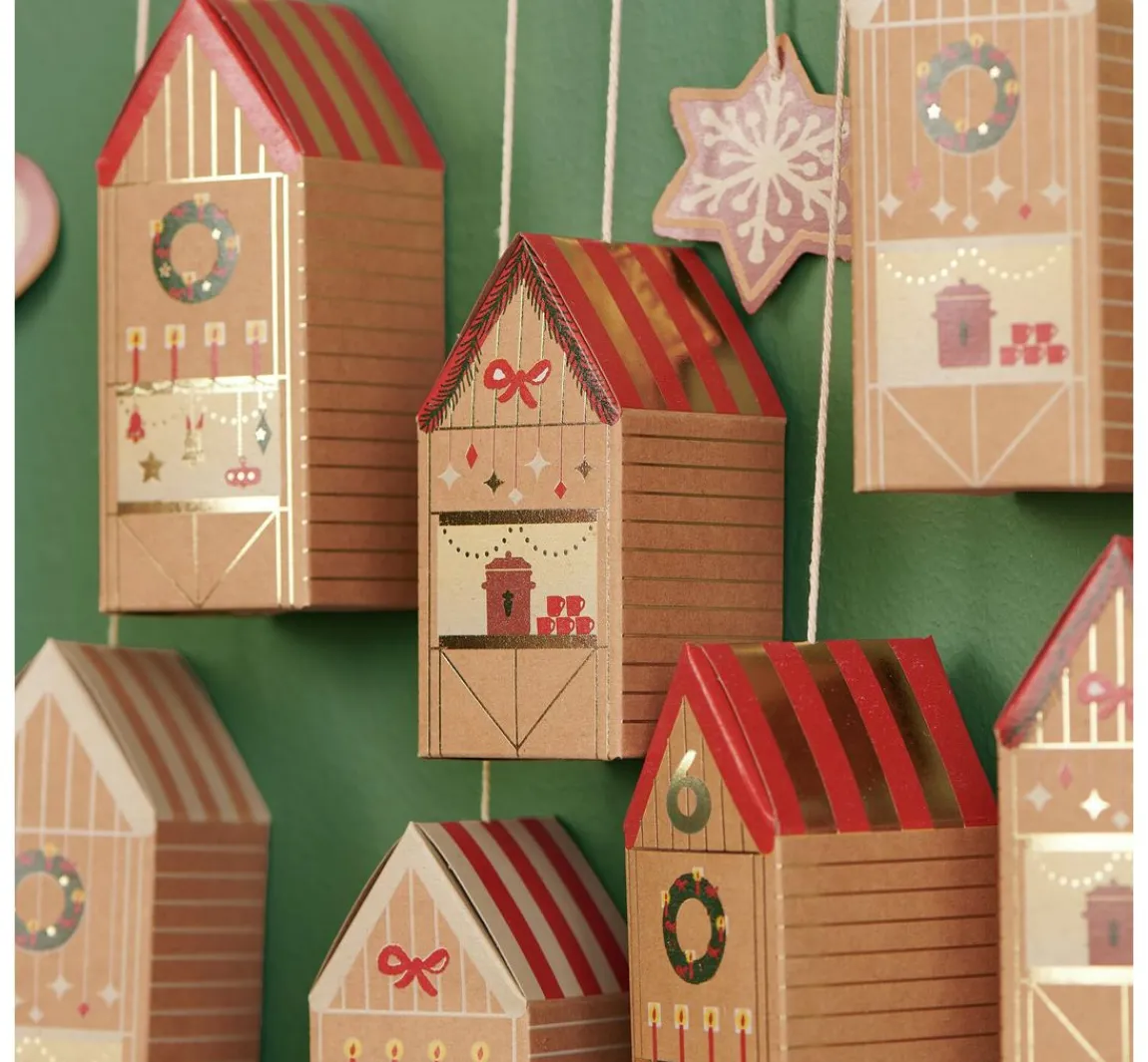 Clearance Rico Design Adventskalender Bastelset "Weihnachtsmarkt"