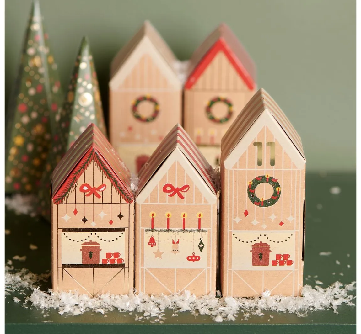 Clearance Rico Design Adventskalender Bastelset "Weihnachtsmarkt"