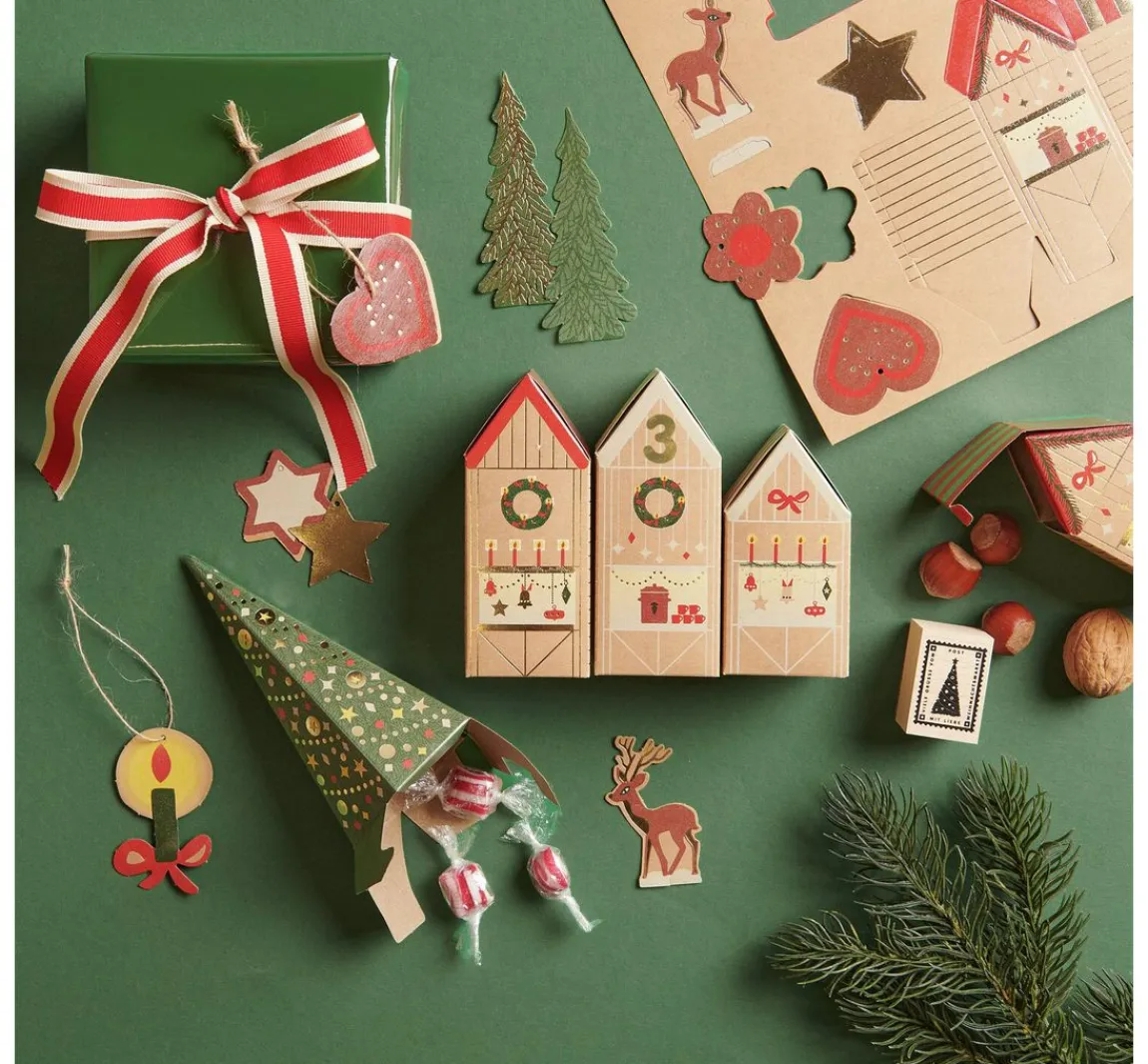 Clearance Rico Design Adventskalender Bastelset "Weihnachtsmarkt"
