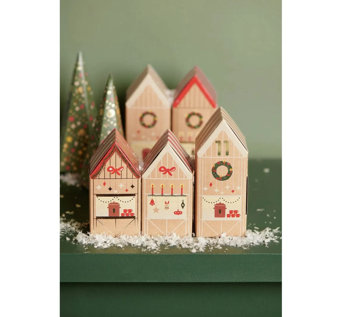 Clearance Rico Design Adventskalender Bastelset "Weihnachtsmarkt"