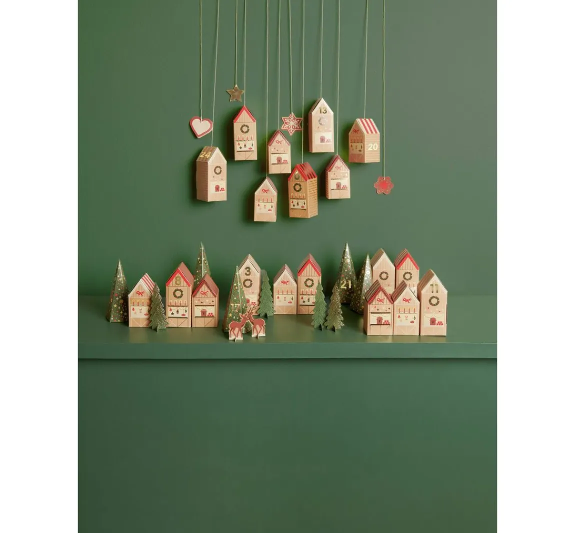 Clearance Rico Design Adventskalender Bastelset "Weihnachtsmarkt"