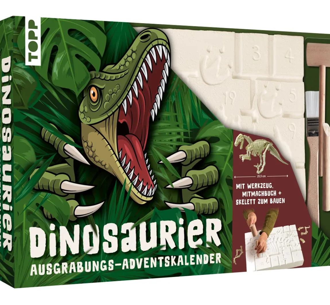 Hot Topp Adventskalender "Dinosaurier - Ausgrabungs-Spaß!"