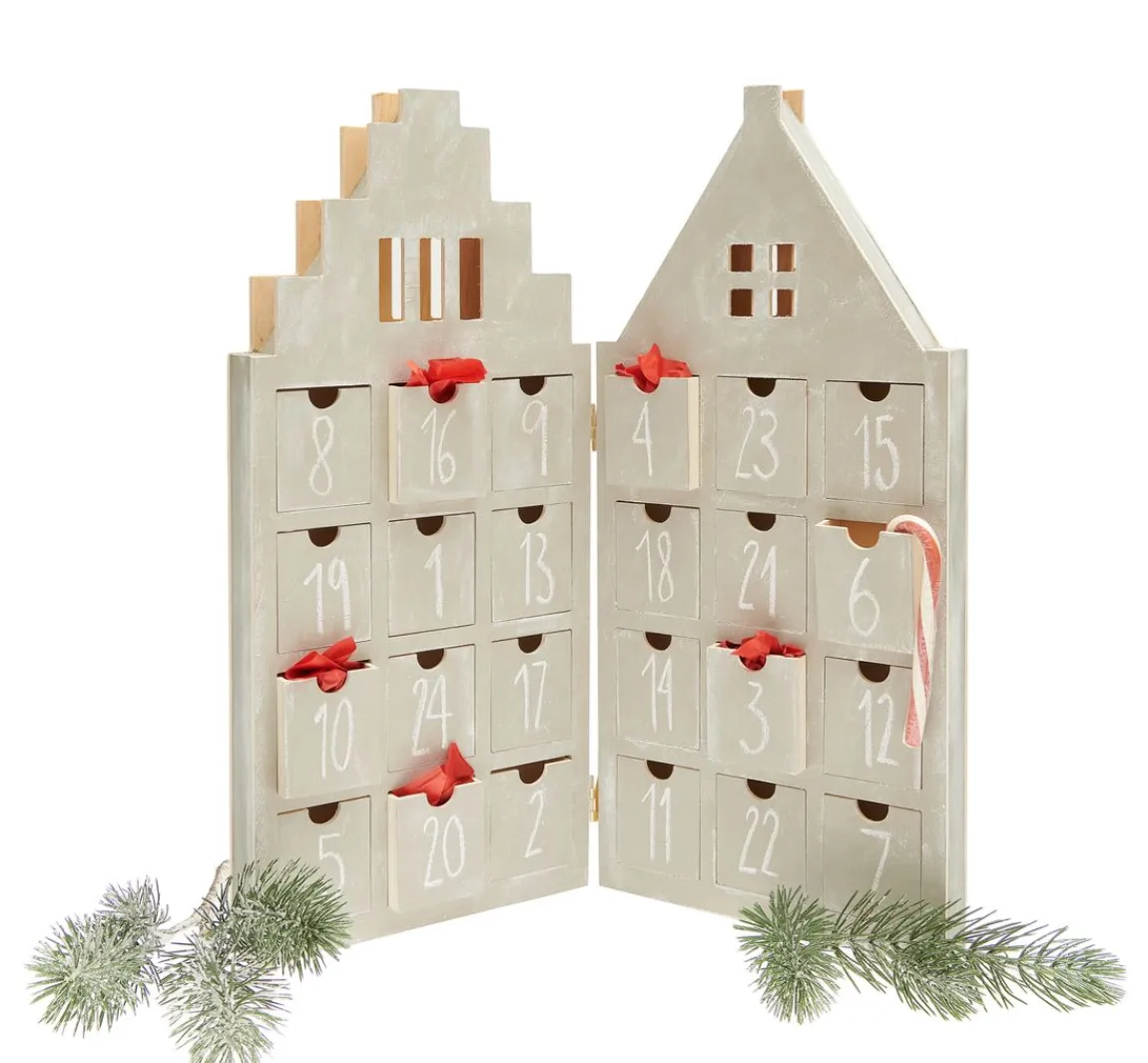 Rico Design Adventskalender "Haus", aufklappbar