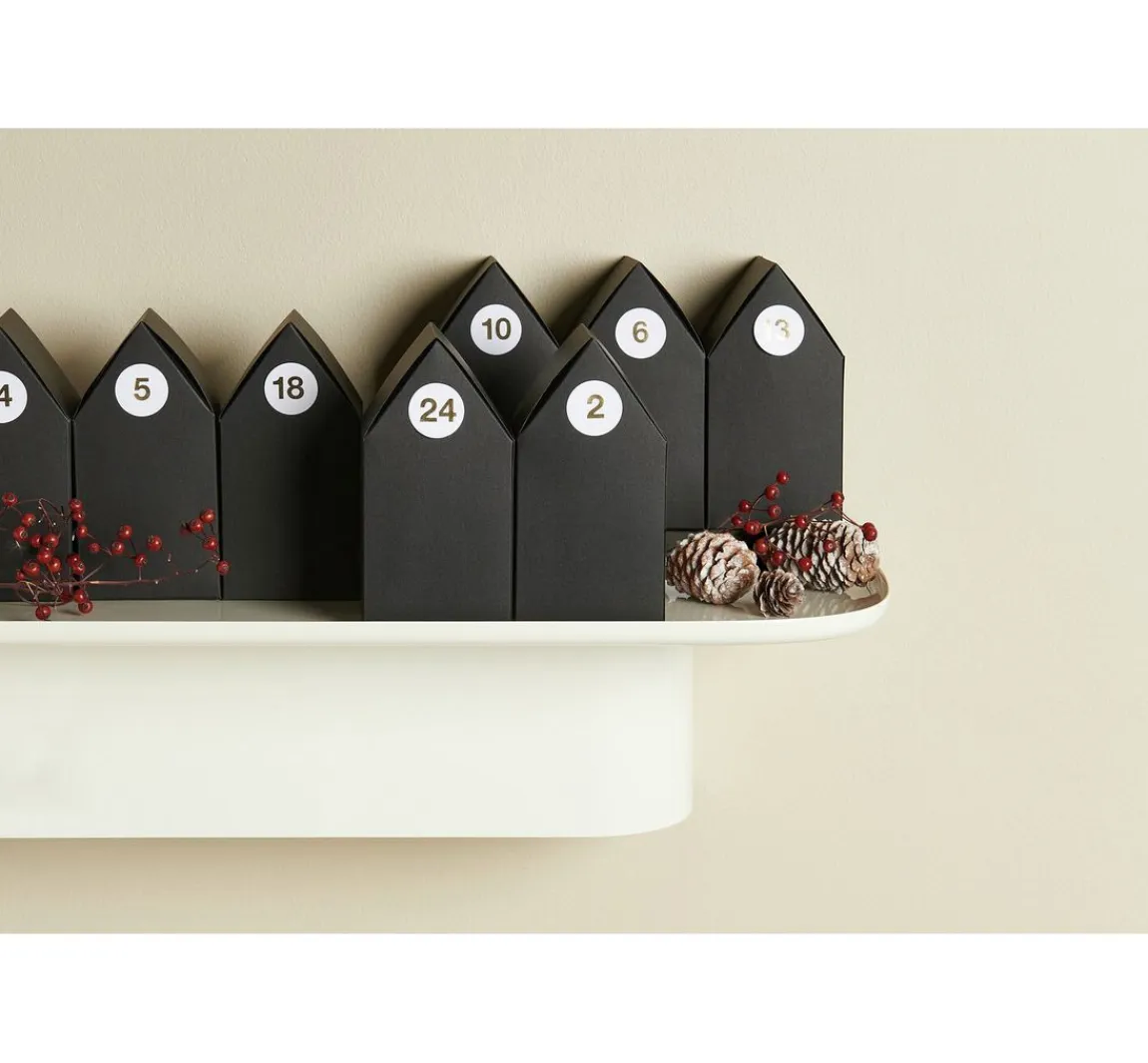 Hot Rico Design Adventskalender Papphäuser