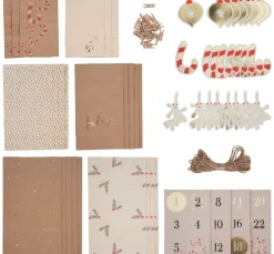 Discount folia Adventskalender-Set "Falala"