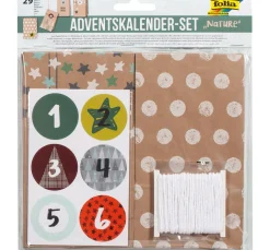 Clearance folia Adventskalender-Set "Nature"