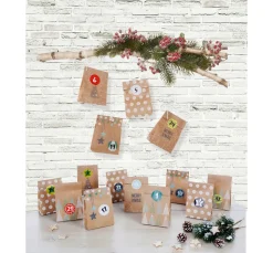 Clearance folia Adventskalender-Set "Nature"