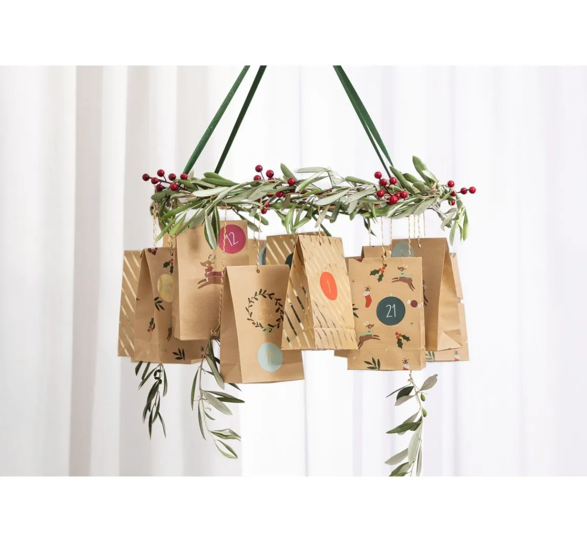 Discount folia Adventskalender-Set "Oh Deer"