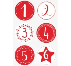 Best Heyda Adventskalender-Set "Pünktchen"