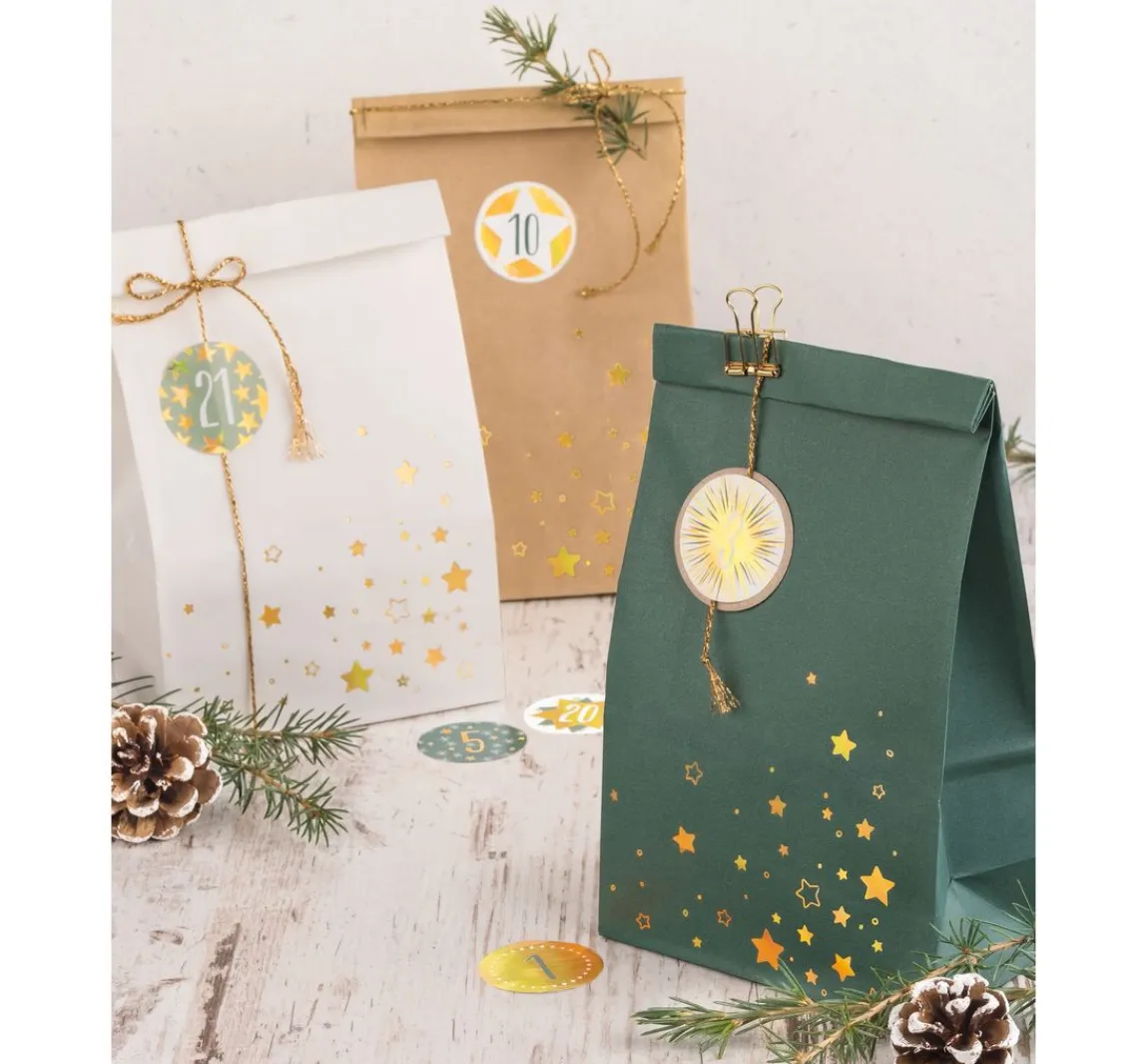 New Heyda Adventskalender-Set "Sterne"