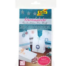Clearance folia Adventskalender-Set "Weiß"