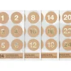 Best Rico Design Adventskalender-Sticker
