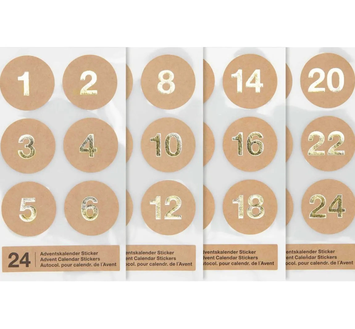 Best Rico Design Adventskalender-Sticker