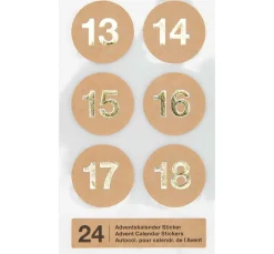Best Rico Design Adventskalender-Sticker