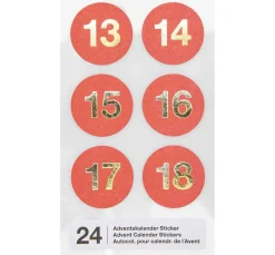 Best Rico Design Adventskalender-Sticker
