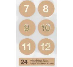 Best Rico Design Adventskalender-Sticker