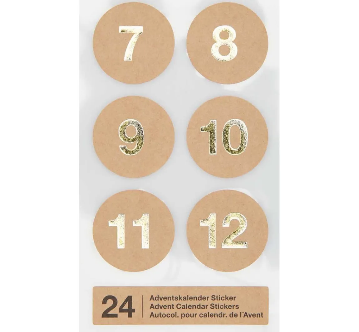 Best Rico Design Adventskalender-Sticker