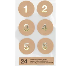 Best Rico Design Adventskalender-Sticker