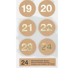 Best Rico Design Adventskalender-Sticker