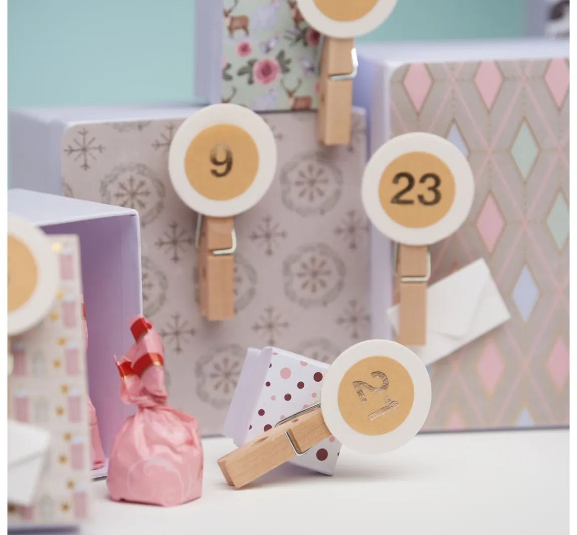 Best Rico Design Adventskalender-Sticker