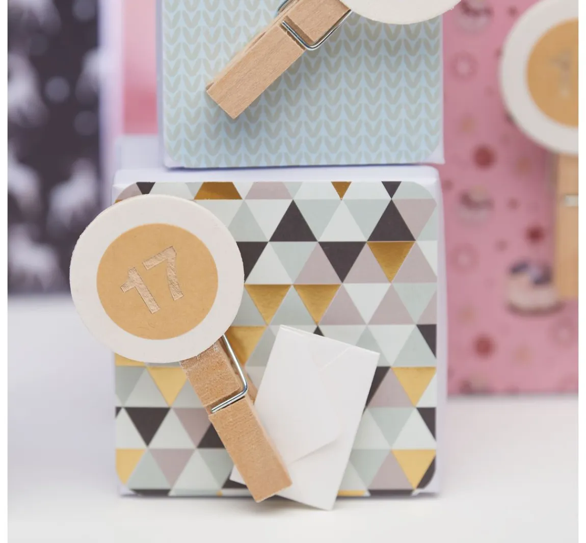 Best Rico Design Adventskalender-Sticker