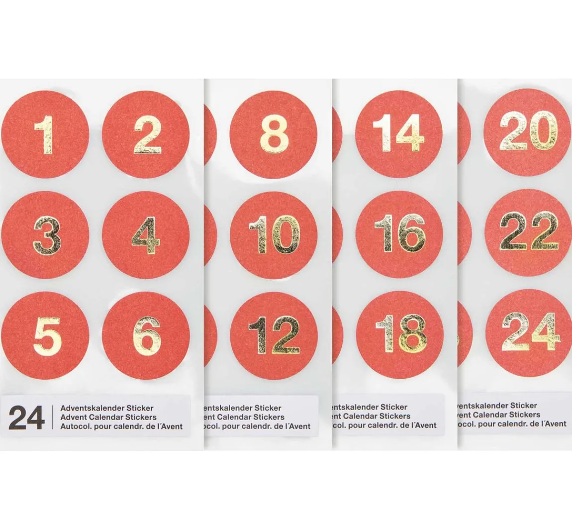 Best Rico Design Adventskalender-Sticker