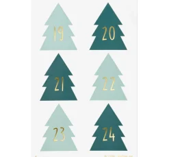 Best folia Adventskalendersticker "Christmas Tree"