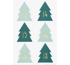 Best folia Adventskalendersticker 
