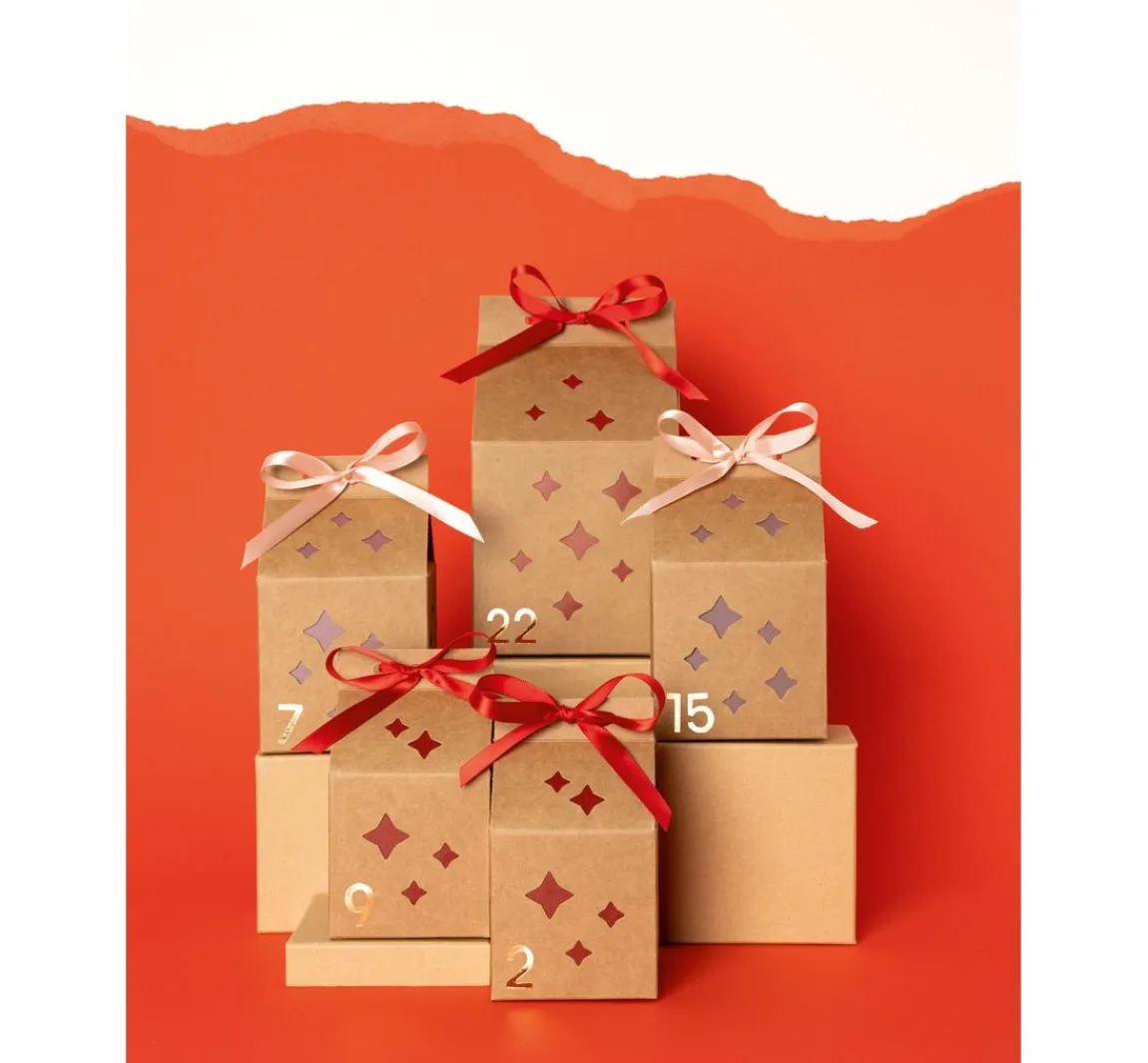 Online folia Adventskalenderzahlen