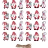 Discount Rayher Adventszahlen "Weihnachtswichtel Santa" auf Holzklammer