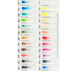 Hot Schmincke AKADEMIE Aquarellkasten mit 24 halben Näpfchen