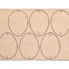 New Pronty Crafts Anhänger "Eier", 6 Stück
