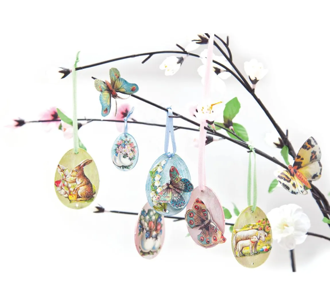 New Pronty Crafts Anhänger "Eier", 6 Stück