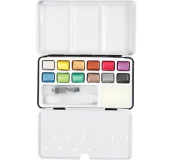 Outlet creativ company Aquarellfarbkasten Metallic